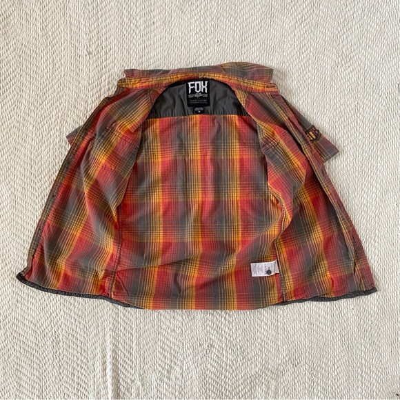 Fox Multicolor Plaid Button-Up Top - Picture 4 of 12